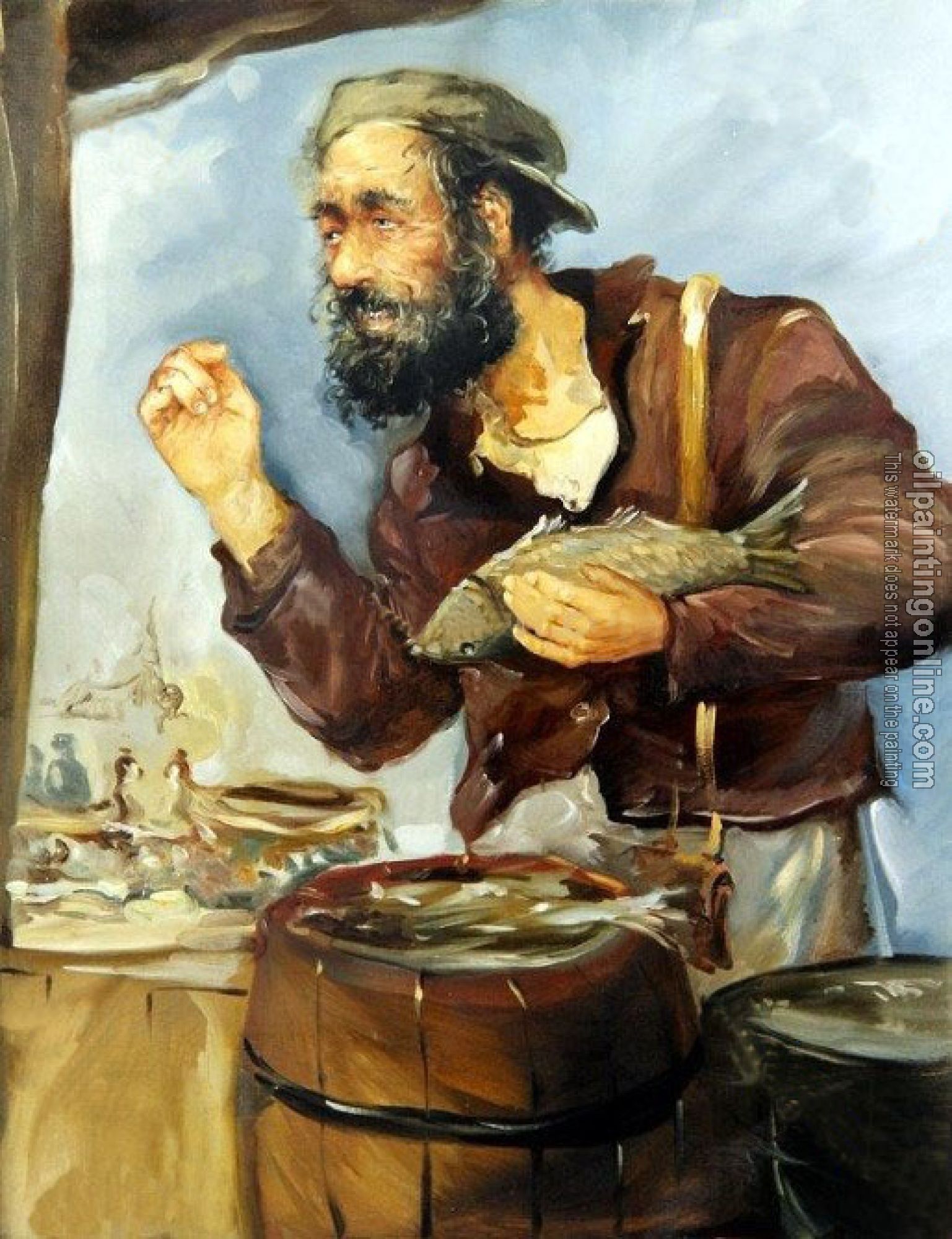 Oil Painting Reproduction - Jewish art